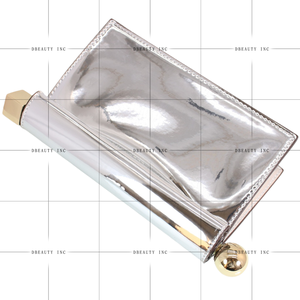 Sac à main en cuir PU vintage tendance pour femmes avec décoration en métal, sac à main pliable polyvalent pour les soirées - Product Image 4