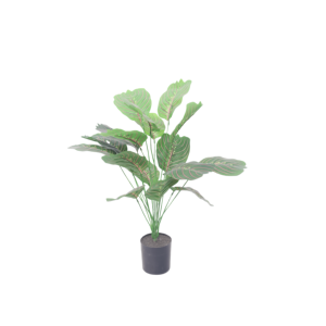 Planta Artificial Spathiphyllum Plantas Verdes Tortuga-back <span class=keywords><strong>Bonsai</strong></span> Plantas en maceta Hogar Jardín Greening Decoración - Product Image 4