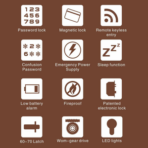 फैक्टरी मूल्य यांत्रिक कीबोर्ड स्मार्ट दरवाजा लॉक इलेक्ट्रिक डिजिटल पासवर्ड स्मार्ट डोर लॉक - Product Image 6