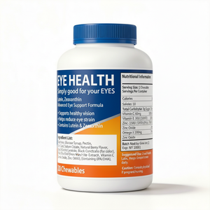 สูตรบำรุงสายตาขั้นสูง |   ลูทีน, ซีแซนทีน, โอเมก้า-3 และซิงค์แบบเคี้ยวได้ |   ช่วยลดอาการปวดตาและป้องกันแสงสีฟ้า - Product Image 2