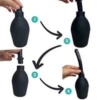 Système de nettoyage anal grande capacité : pompe à bulles, seringue, embout de nettoyage, buse, plug, irrigation colonique, jouets anaux