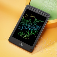 Tablette de dessin numérique LCD bon marché de 12 pouces, tableau d'écriture magnétique adhésif électronique, blocs-notes pour enfants