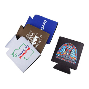 Enfriador de latas magnético de neopreno de 12 oz, funda plegable aislante para latas de cerveza y refrescos con imán para la puerta del refrigerador - Product Image 4