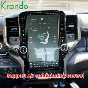 13.6 ''tesla phong cách xe đài phát thanh cho Dodge Ram 2018 2024 <span class=keywords><strong>Android</strong></span> đa phương tiện tự động Stereo Navigation đầu đơn vị không dây Carplay GPS 4 gam - Product Image 6