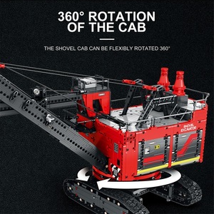 BLOCKMOC Electric Shovel <b>Building</b> Block <b>Model</b> Assembly 1:72 Scale ABS Plastic 2968 Pieces Educational Toy for Kids Ages 6+ - Product Image 5