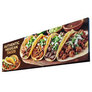 Affichage LED programmable pour camion de restauration, contrôlé par application, avec fonction de défilement, pour les vendeurs de nourriture de rue - Product Image 1