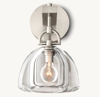 Bronze Cuivre Moderne Américain LED Mur Fer Cristal Abat-Jour E12 Ampoule Base Salon Appliques 5 Ans Garantie