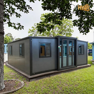 Casa Modulare di Lusso Moderna da 2-3 Camere da Letto, <span class=keywords><strong>Case</strong></span> Prefabbricate dalla Cina, Container Abitativo <span class=keywords><strong>in</strong></span> Acciaio con Bagno <span class=keywords><strong>in</strong></span> <span class=keywords><strong>Vendita</strong></span> per Utilizzo come Salone - Product Image 1