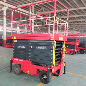 उच्च प्रदर्शन तौबल चार पहिया मोबाइल कैंची लिफ्ट 10 मीटर उठाने हवाई कार्य मंच - Product Image 5