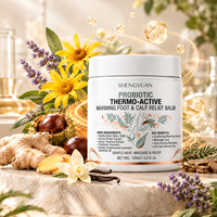Baume de massage chauffant fermenté pour pieds et mollets 100ml – Soin botanique pour peaux sèches – Relaxation SPA – Bien-être corporel – Marque privée OEM ODM