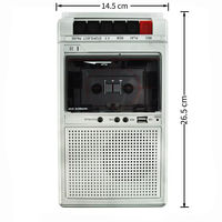 Nouveau Lecteur de Cassettes Portable 2026 BT USB Rétro Walkman avec Fonction de Transcription