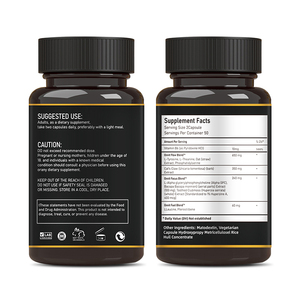 Venta caliente de fábrica OEM para cápsulas de vitaminas 60 cuentas para la salud del cerebro adulto aumentar la memoria y la concentración - Product Image 2