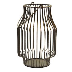 Portavelas Huracán Personalizado, Farol de Metal y Vidrio Hecho a Mano, Nuevas Ideas, Portavelas Decorativo, Decoración del Hogar, Venta al por Mayor - Product Image 6