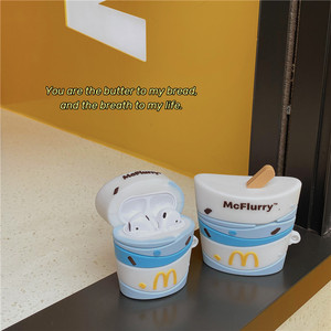 3D <span class=keywords><strong>ตลก</strong></span> Foods mcflurry เค<span class=keywords><strong>ส</strong></span>หูฟังไร้<span class=keywords><strong>ส</strong></span>าย<span class=keywords><strong>ส</strong></span>ำหรับ airpods เค<span class=keywords><strong>ส</strong></span>ป้องกันซิลิโคนนิ่ม<span class=keywords><strong>ส</strong></span>ำหรับ airpod Pro - Product Image 3