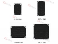 640x640mm 640x480mm Intérieur Fixe Avant Service Led Panneau Écran P2 P2.5 P3 P4 Intérieur Publicité Led Mur Vidéo Prix