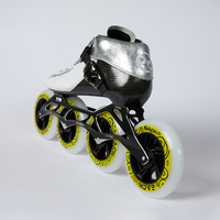 Patin à Roues Alignées Professionnel de Vitesse 110mm pour Adulte