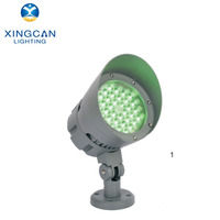 Projecteur LED COB RGBW personnalisable étanche IP65 en aluminium à alimentation CA haute luminosité 3W-81W pour aménagement paysager
