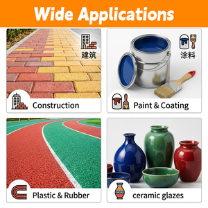 कॉस्मेटिक ग्रेड फेस पाउडर के लिए उच्च शुद्धता ग्रीन आयरन ऑक्साइड वर्णक के लिए वर्णक सुरक्षित प्राकृतिक अकार्बनिक रंग - Product Image 3