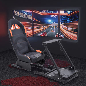 GY033 kursi Simulator mengemudi balap gerak Game kustom untuk logitech G29,G25,G27,G920,PC,Playstation 2 3,Wii,Xbox 360 - Product Image 1