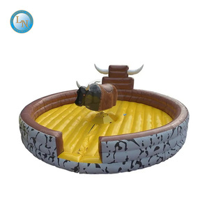 เครื่องขี่วัวกลแบบเป่าลมพร้อมกล่องควบคุม - Product Image 1