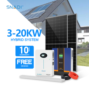 SNADI Wholesale Complete Home Use 3KW 5KW 10KW <b>Solar</b> System <b>Kit</b> 15KW Off Grid <b>Power</b> NKH 15KW Off Grid <b>Solar</b> <b>Power</b> System Complet - Product Image 1
