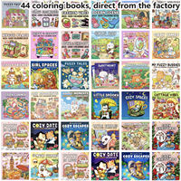 Livre de coloriage pour adultes et adolescents - Papier pour peinture à la gouache, 40 feuilles, couverture souple, film laminé, design relaxant et apaisant, édition cadeau