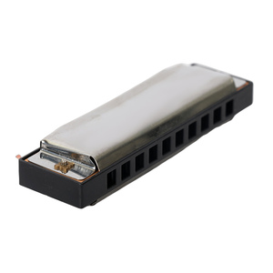 <span class=keywords><strong>Harmonica</strong></span> en métal 10 trous, orgue de la bouche, jouets pour enfants cadeaux pour Harmonicas folkloriques - Product Image 1