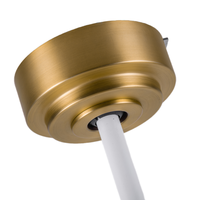 Ventilador de Techo de 60 Pulgadas con 5 Aspas, Luz LED, Control Remoto, 3 Colores Atenuables, Motor Metálico, Ventilador Interior Moderno