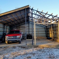 Vente en gros de kits de construction d'entrepôts préfabriqués en structure métallique, ateliers à ossature métallique sur mesure, approvisionnement en vrac