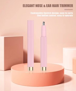 Beauty Battery Powered Plastic Hair <strong>Trimmer</strong> Eyebrow Nose Ear Body Hair Trimming Remover For Women Men Household Use Dual Blades - Product Image 6