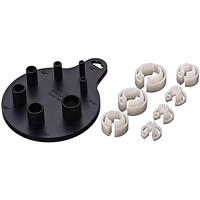 Kit d'outils universels multi-tailles pour la déconnexion des conduites de climatisation et de carburant, en PU noir/blanc, pour la réparation rapide des voitures, outils automobiles