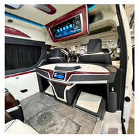 2024 Kit de plan de modification complet de mise à niveau intérieure de voiture accessoire de luxe TOYOTA Hiace Van usine de modification indépendante