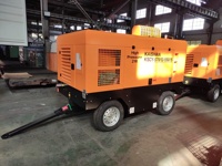 Compresseur diesel mobile résistant de vis de Kaishan pour l'exploitation minière et l'énergie et l'ingénierie de conservation de l'eau