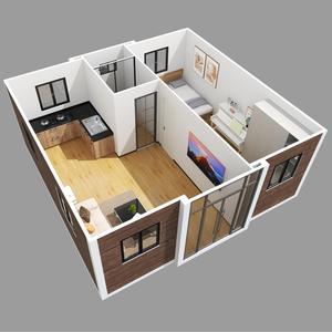 Casa Contenedor Expandible Yi Jia, Diseño Moderno Rectangular, Uso como Villa, Instalación In Situ - Product Image 2