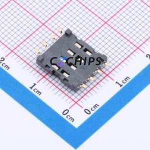 C7033-03 SIM Card Connector SMD Connector ( Connector Type: Card Core )( Body Max Height: 2.6mm ) - Product Image 2