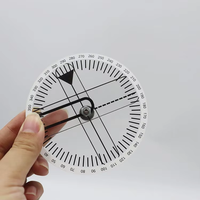 Disques de cercle en acrylique Disques transparents pour peinture, Ornements acryliques en feuille acrylique ronde épaisse et claire