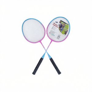 Raquettes de badminton Hb Sport pour enfants, cadre en acier, poignée en PU, 58 cm, légères, pour l'entraînement des enfants - Product Image 2