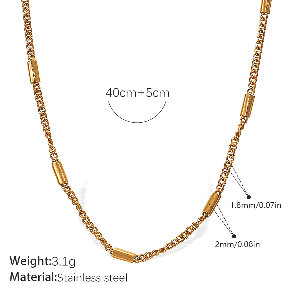 Cadena de manguitos lateral XL576G de 1.8 mm.