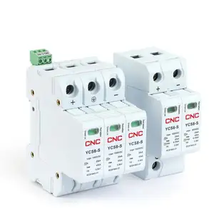 OEM Dịch vụ PV bảo vệ tăng DC SPD 1000V 1500V 3P năng lượng mặt trời arrester cho quang điện PV năng lượng mặt trời hệ thống