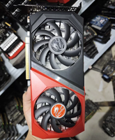 Carte graphique pour ordinateur de jeu RTX 3050 6 Go 8 Go d'occasion en bon état de marche Mémoire vidéo GDDR6 Ventilateur de refroidissement