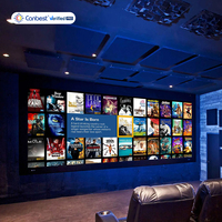 Écran LED CANBEST DM COB 8K Micro LED pour mur vidéo, contraste True Black 20000:1, écran LED 5G pour cinéma maison de luxe