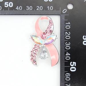 Custom Medisch Roze Lint Engel Broches Borstkanker Bewustzijn Broche Spelden Voor Verpleegster - Product Image 6