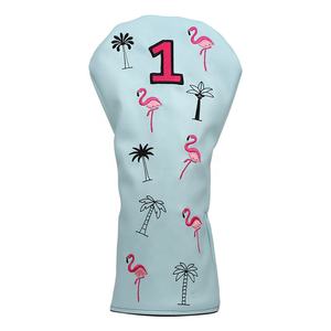 Funda Personalizable para Palos de Golf de Material PU con Bordado OEM 1 Cierre de cremallera duradero e impermeable de madera 35*16 Modelo HYHC-12 - Product Image 1