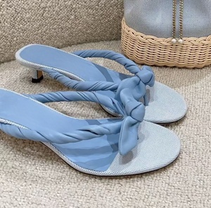 Sandalias de verano de lujo con lazo, sandalias de playa, zapatos casuales y versátiles para mujer - Product Image 5