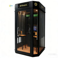 Kaimi Machine à chant en libre-service à monnayeur, Mini KTV, Bar à chant, Jukebox avec garantie d'un an, Support espagnol, Utilisation à domicile et en centre commercial