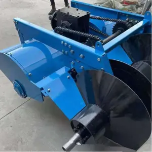 Single furrow ridging machine for watermelon, chili peppers, cantaloupe, scallions, strawberries, fertilization