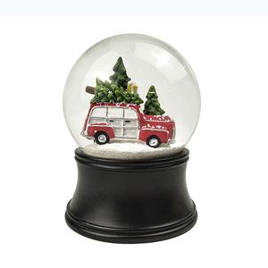 Globo di Neve in Resina e Vetro Personalizzato con <span class=keywords><strong>Base</strong></span> in Legno, Fornitore Cinese - Product Image 2