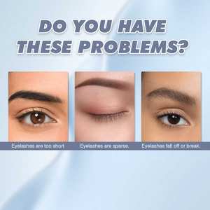 ओम प्राकृतिक मॉइस्चराइजिंग लंबे समय तक चलने वाले हाइकर को सक्रिय करने वाले लंबे समय तक पलक और भौं विकास सीरम - Product Image 3