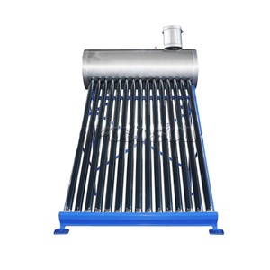 Chauffe-<span class=keywords><strong>eau</strong></span> solaire à tubes sous vide en acier inoxydable 200L avec support en acier galvanisé pour piscine, réservoir <span class=keywords><strong>d</strong></span>'appoint 50L, économie <span class=keywords><strong>d</strong></span>'énergie, garantie 3 ans - Product Image 1