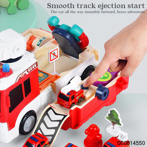 <span class=keywords><strong>Camion</strong></span> de <span class=keywords><strong>pompier</strong></span> jouet simulateur de conduite de voiture jouets jeu de voiture de course machine à volant - Product Image 4